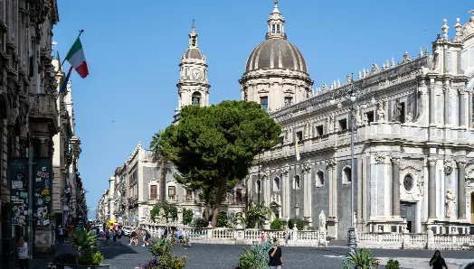Veduta del centro di Catania